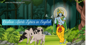 Aarti Kunj Bihari Ki | Shri Krishna Aarti Lyric in English - Stories of